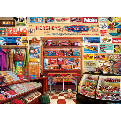 Hershey's Candy Shop 1000 Piece Jigsaw Puzzle by Masterpieces