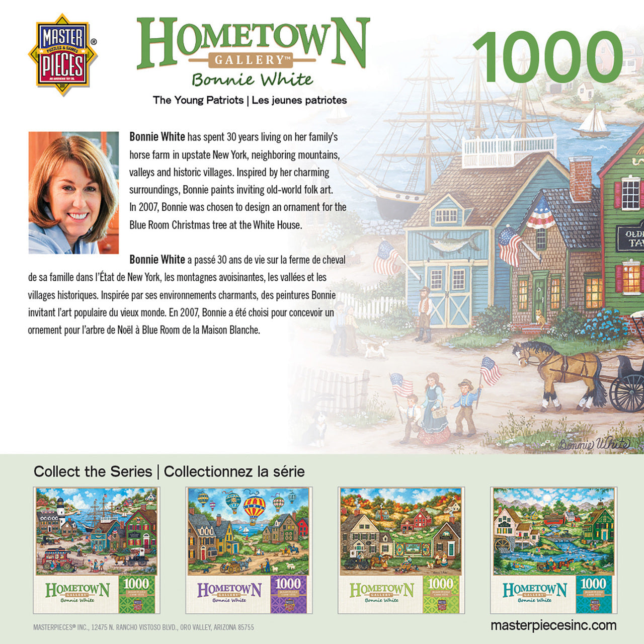 Hometown Gallery - The Young Patriots 1000 Piece Jigsaw Puzzle by Masterpieces