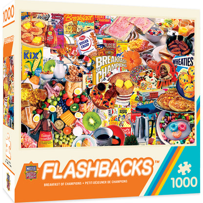 Flashbacks - Breakfast Eats 1000 Piece Jigsaw Puzzle by Masterpieces