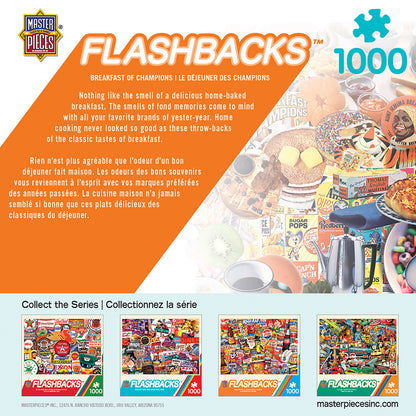 Flashbacks - Breakfast Eats 1000 Piece Jigsaw Puzzle by Masterpieces