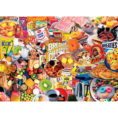 Flashbacks - Breakfast Eats 1000 Piece Jigsaw Puzzle by Masterpieces