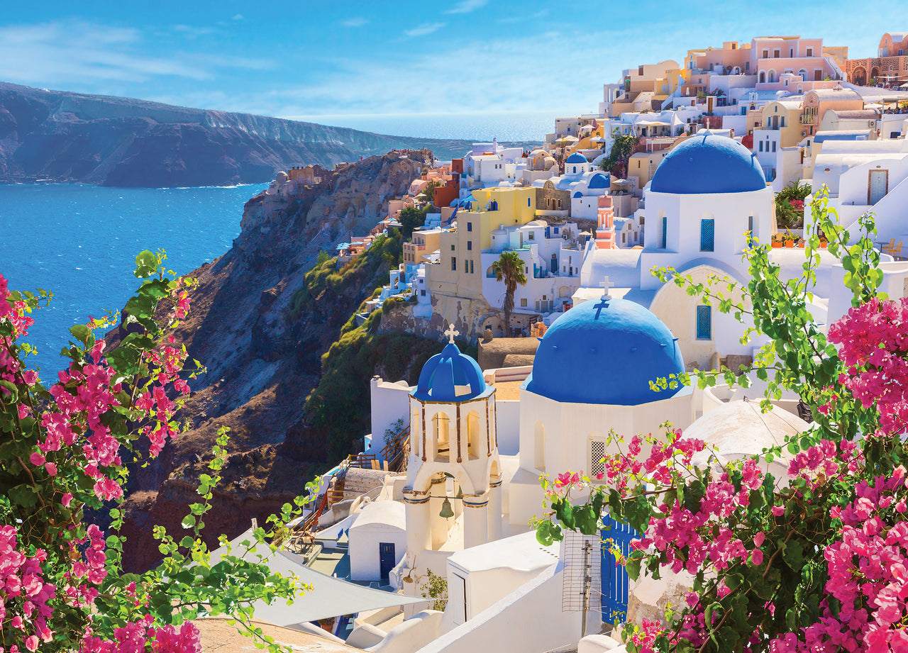 Shutterspeed - Santorini Spring - 1000 Piece Jigsaw Puzzle by Masterpieces