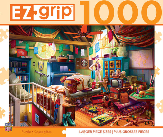 Attic Treasures Large EZ Grip 1000 Piece Jigsaw Puzzle by MasterPieces
