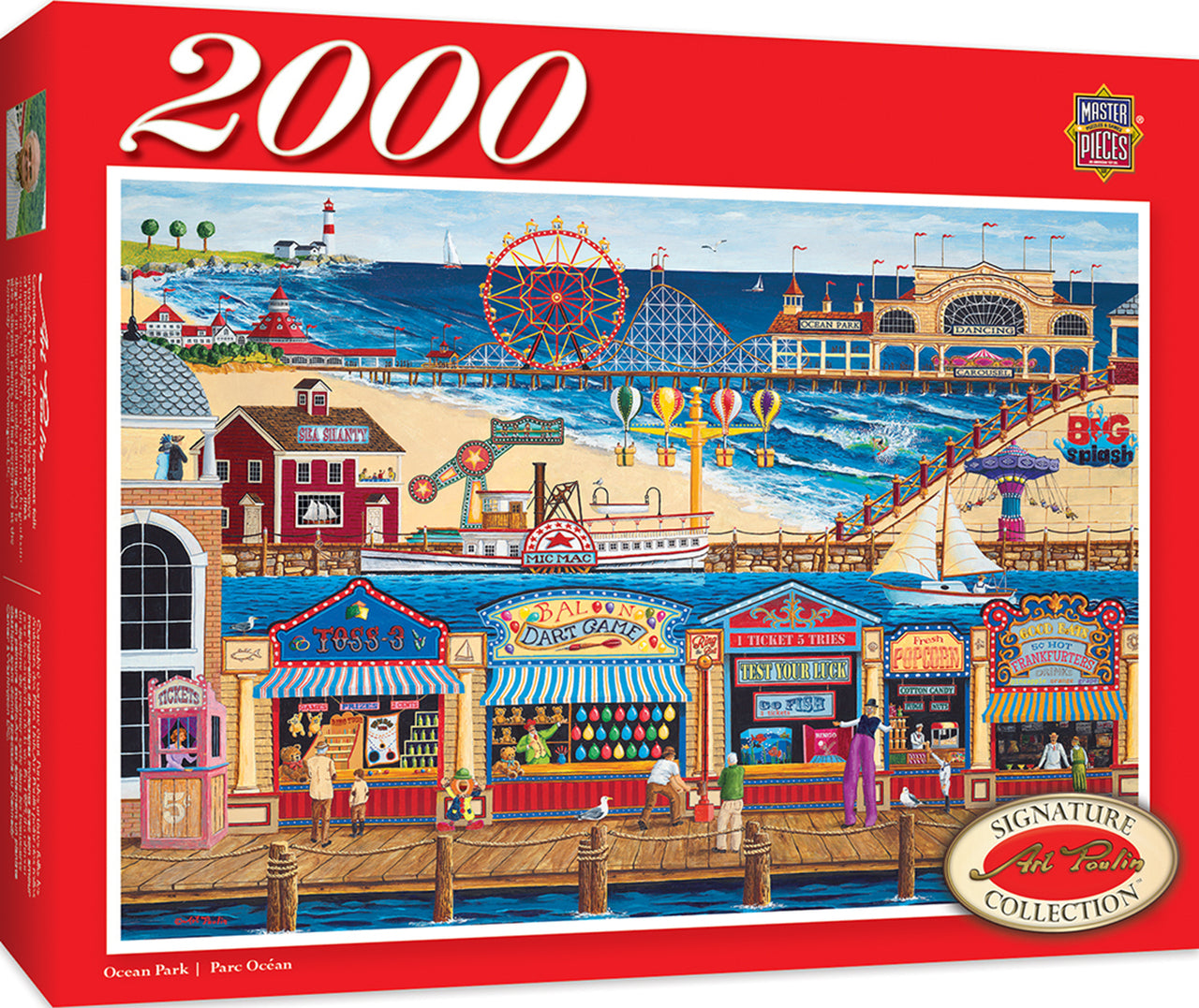 Signature Series Ocean Park 2000 Piece Jigsaw Puzzle by Masterpieces