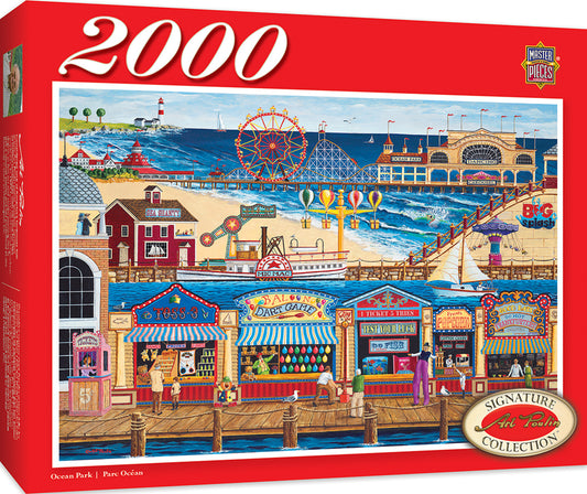 Signature Series Ocean Park 2000 Piece Jigsaw Puzzle by Masterpieces
