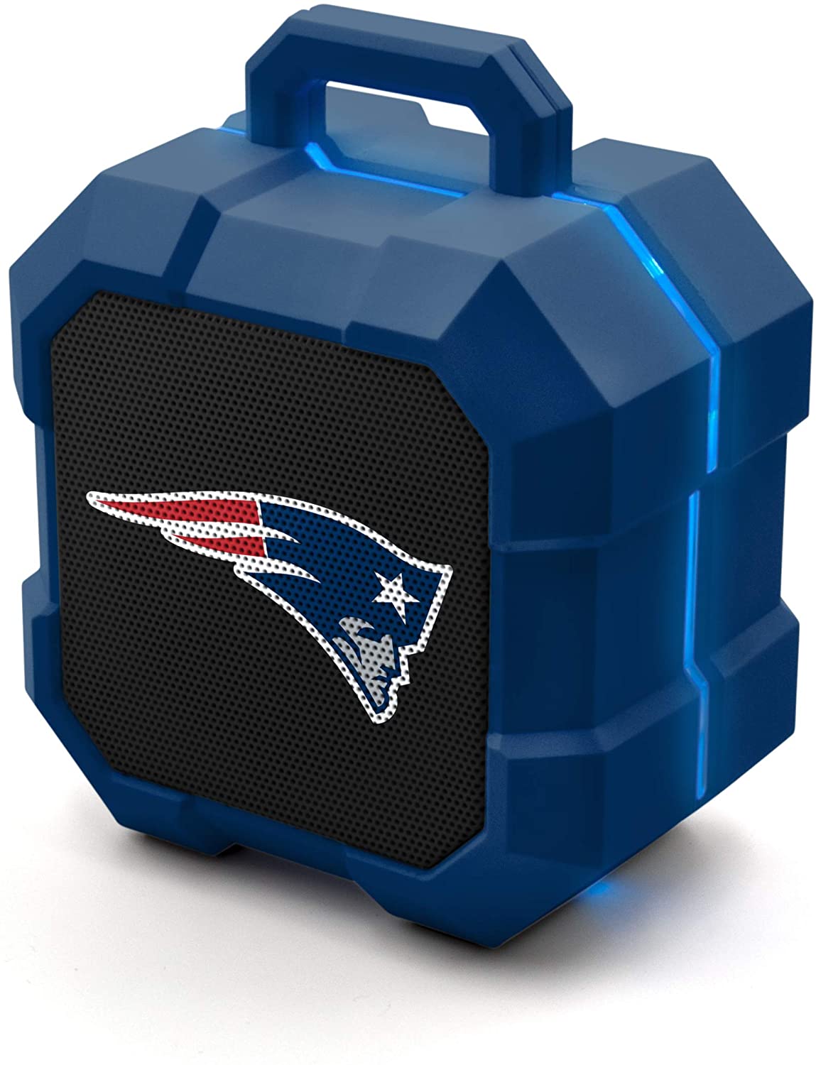 New England Patriots Shockbox LED Wireless Bluetooth Speaker by Soar