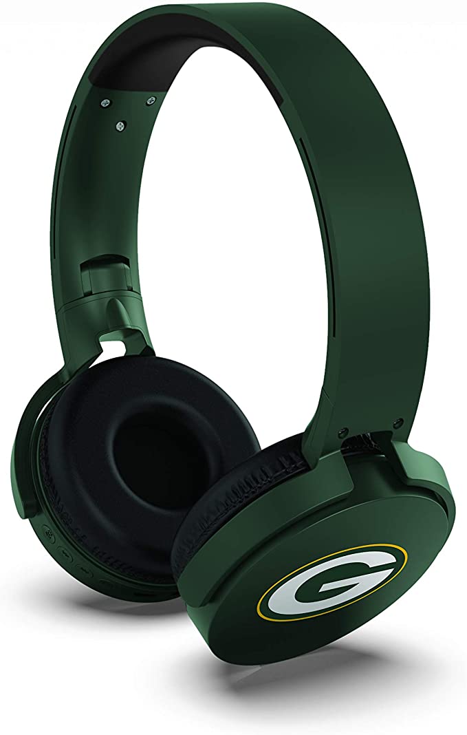 Green Bay Packers Wireless Bluetooth Headphones by Prime Brands Group