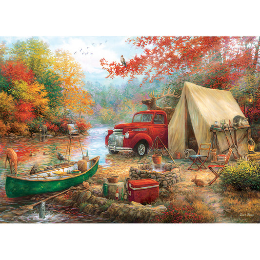 Chuck Pinson Gallery - Share the Outdoors - 1000 Piece Jigsaw Puzzle by MasterPieces
