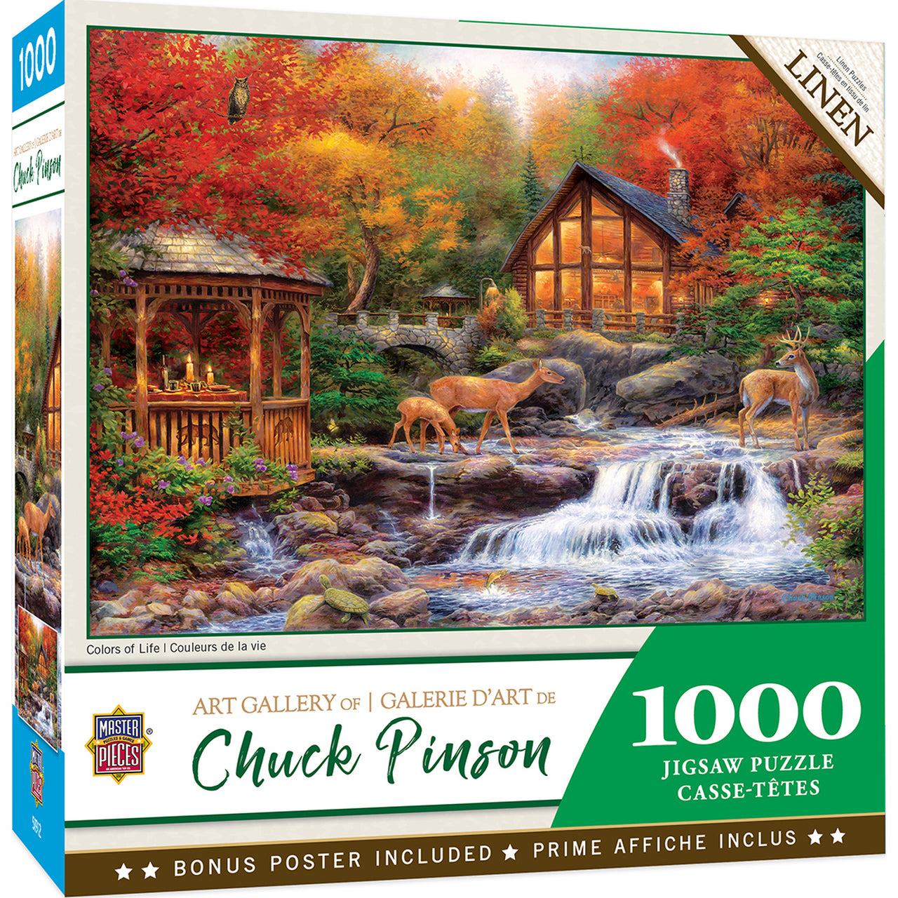 Chuck Pinson Gallery - Colors of Life - 1000 Piece Jigsaw Puzzle by Masterpieces