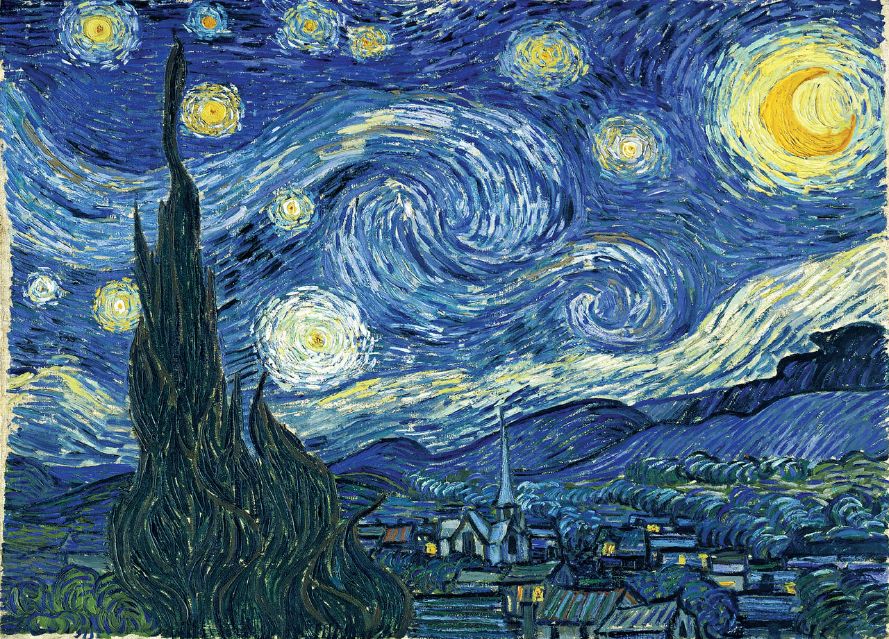 The Starry Night 1000 Piece Jigsaw Puzzle by Masterpieces