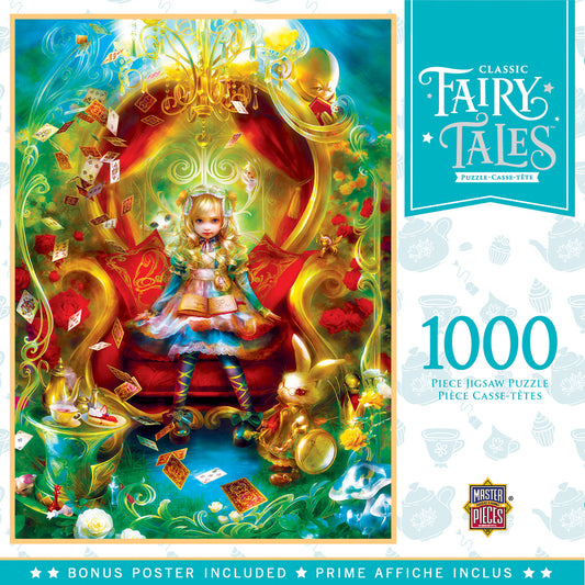 Classic Fairytales - Tea Party Time 1000 Piece Jigsaw Puzzle by Masterpieces