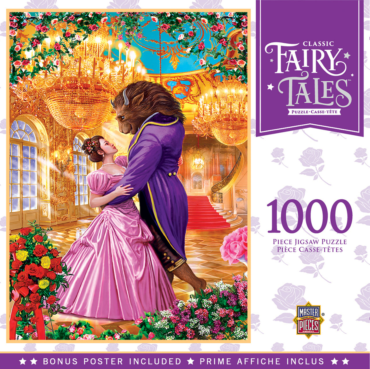 Classic Fairytales - Beauty and the Beast 1000 Piece Jigsaw Puzzle by Masterpieces