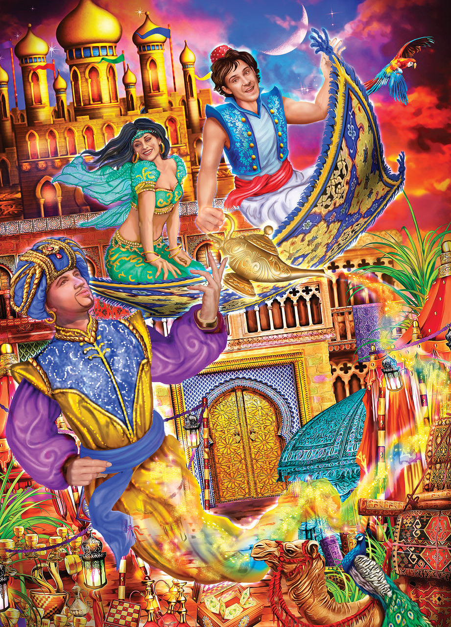 Classic Fairytales - Aladdin 1000 Piece Jigsaw Puzzle by Masterpieces