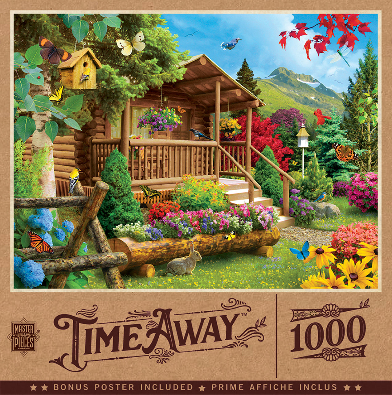 Time Away - Summerscape 1000 Piece Jigsaw Puzzle by Masterpieces