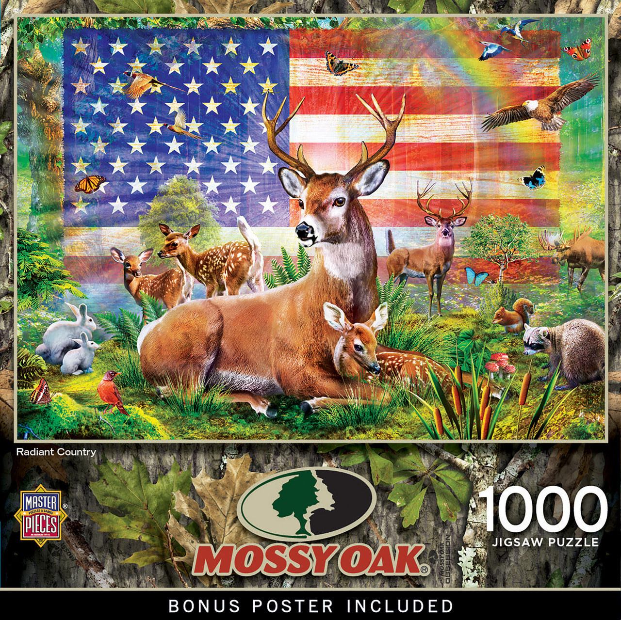 Mossy Oak - Radiant Country 1000 Piece Jigsaw Puzzle by Masterpieces