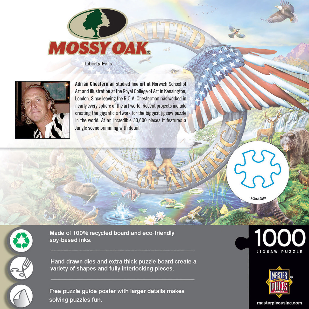 Mossy Oak - Liberty Falls 1000 Piece Jigsaw Puzzle by Masterpieces