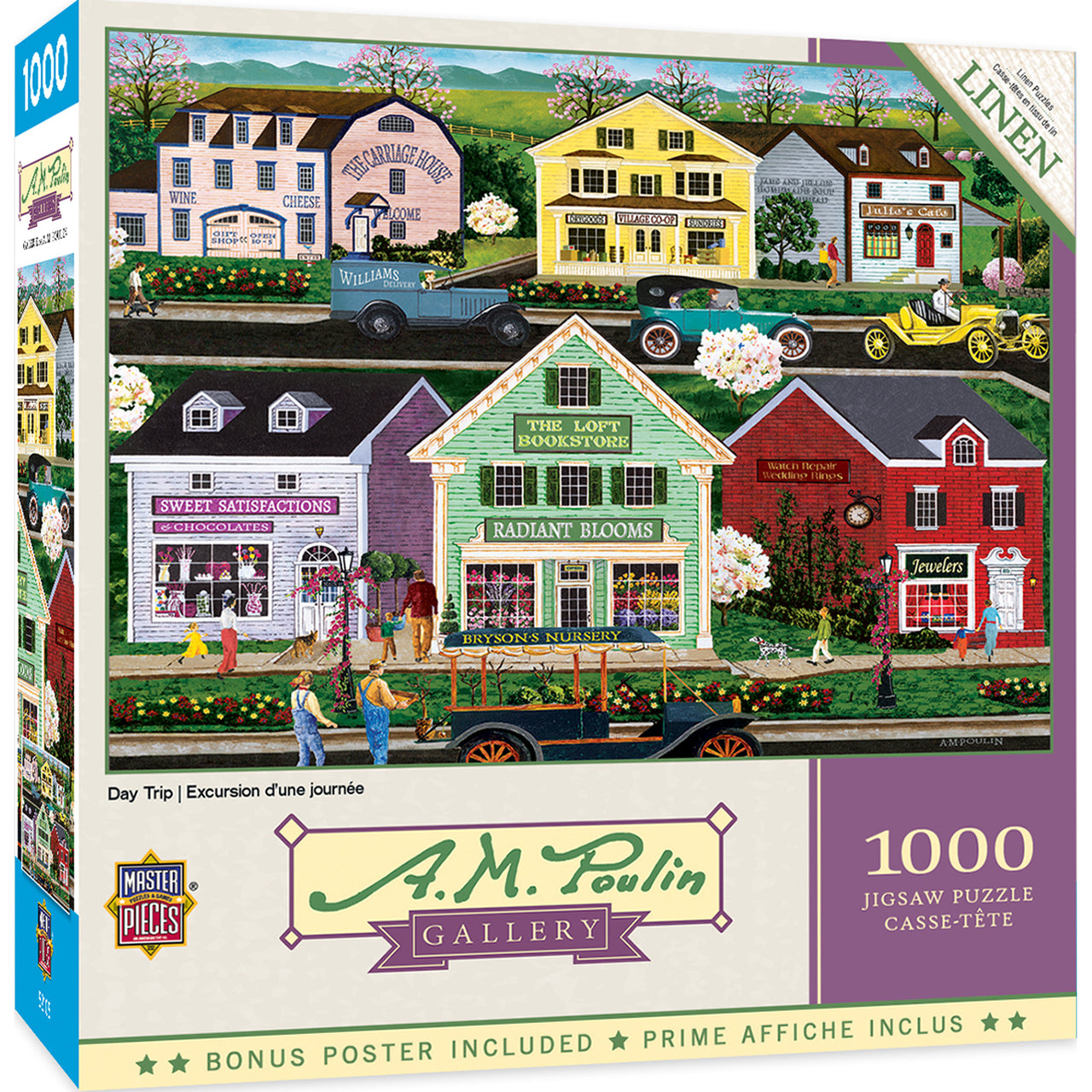 A. M. Poulin - Day Trip 1000 Piece Jigsaw Puzzle by Masterpieces
