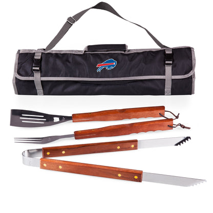 Buffalo Bills 3 piece BBQ Tote & Grill Set by Picnic Time