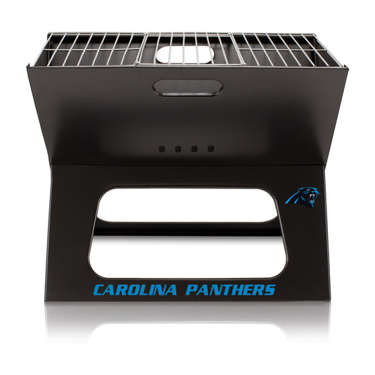 Carolina Panthers - X-Grill Portable Charcoal BBQ Grill, (Black) by Picnic Time