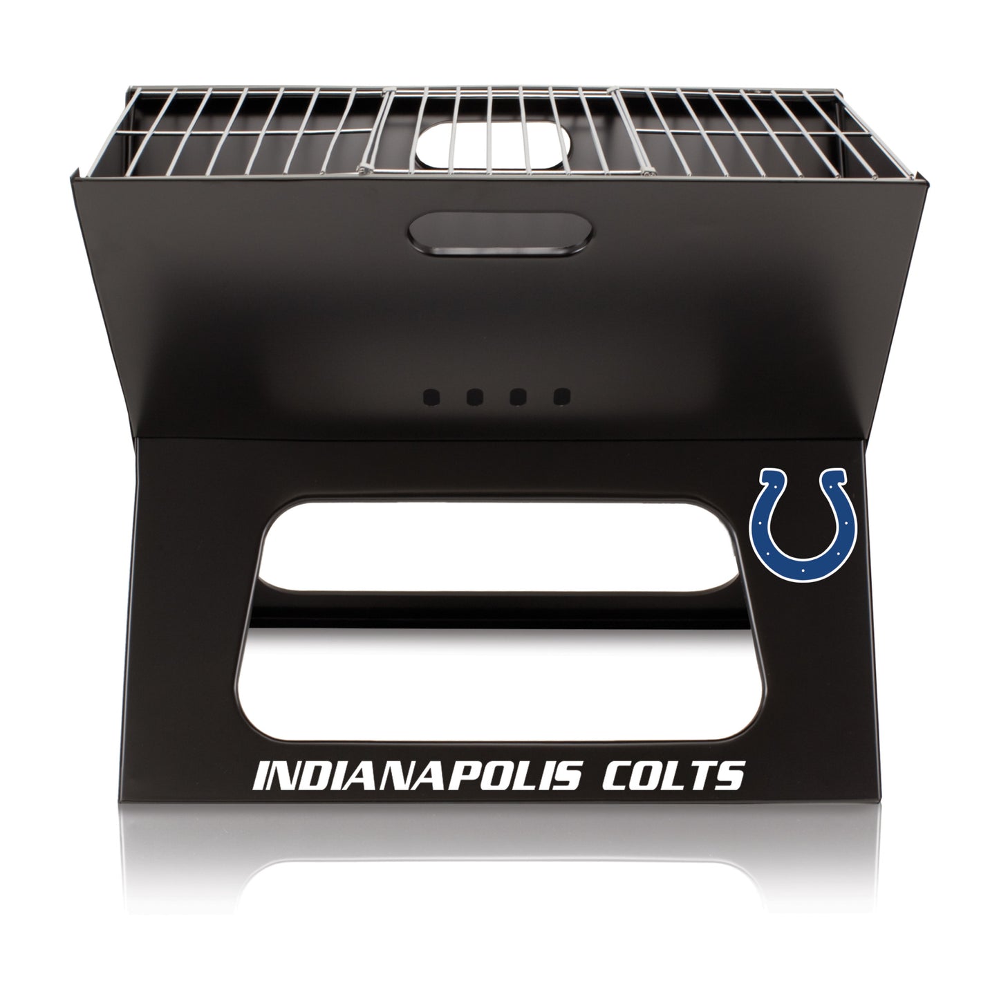 Indianapolis Colts - X-Grill Portable Charcoal BBQ Grill, (Black) by Picnic Time