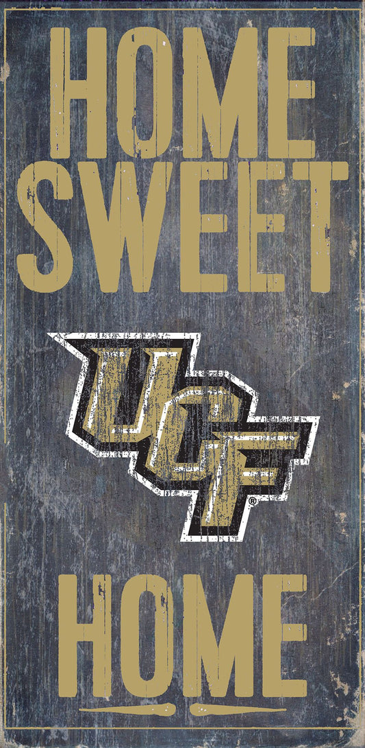 Central Florida {UCF} Knights Home Sweet Home 6" x 12" Sign by Fan Creations