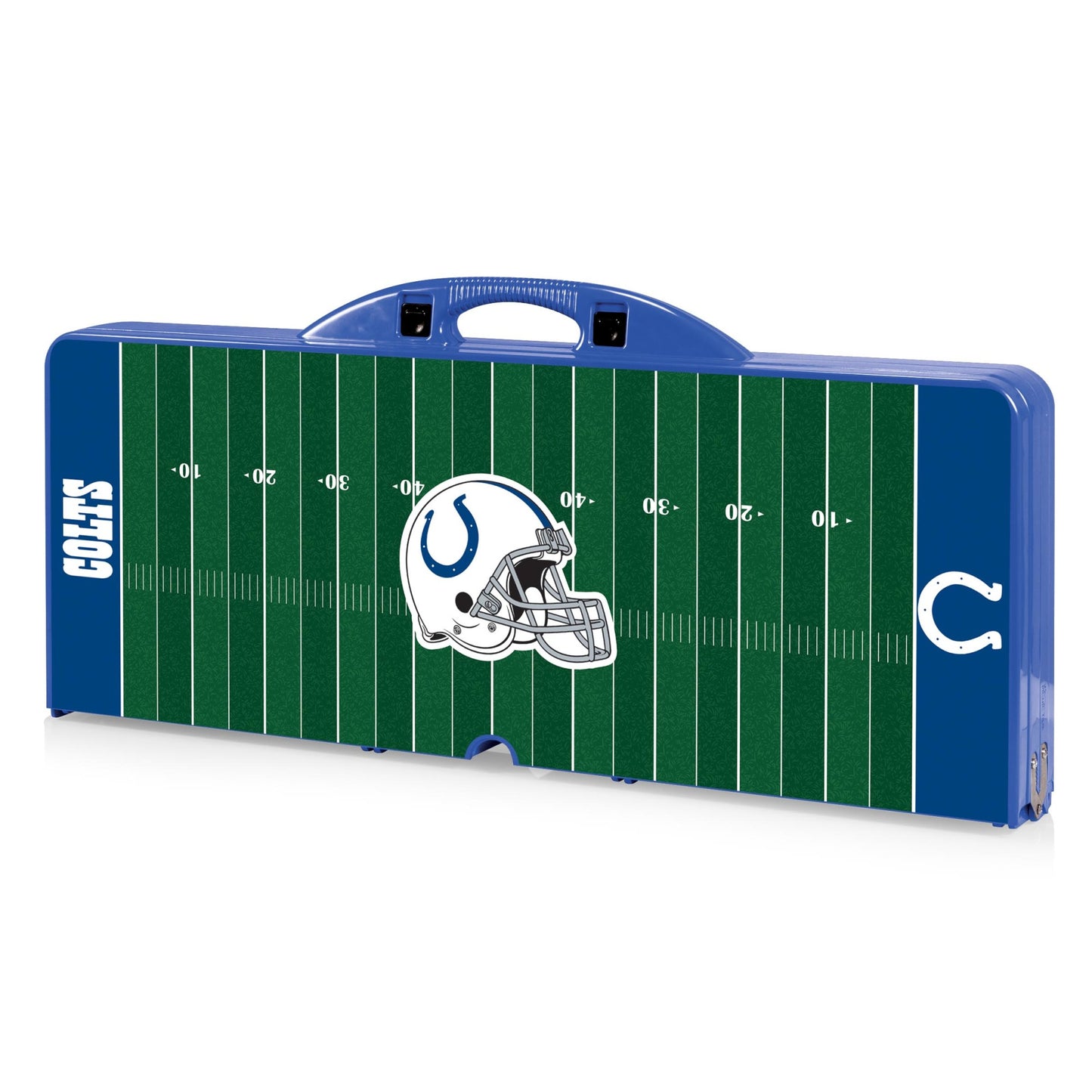 Indianapolis Colts Portable Camping / Picnic / Tailgating Folding Table with Seats by Picnic Time