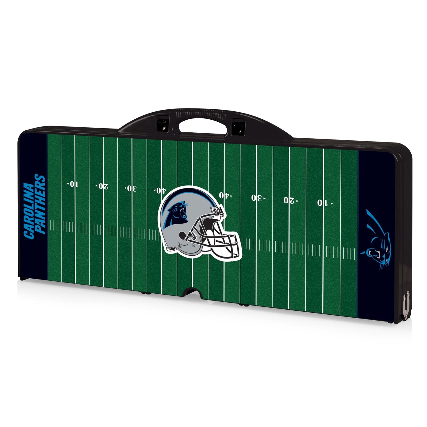 Carolina Panthers Portable Camping / Picnic / Tailgating Folding Table with Seats by Picnic Time