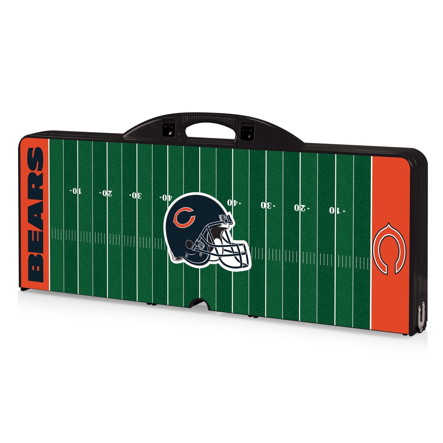 Chicago Bears Portable Camping / Picnic / Tailgating Folding Table with Seats by Picnic Time