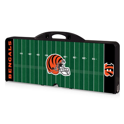 Cincinnati Bengals Portable Camping / Picnic / Tailgating Folding Table with Seats by Picnic Time