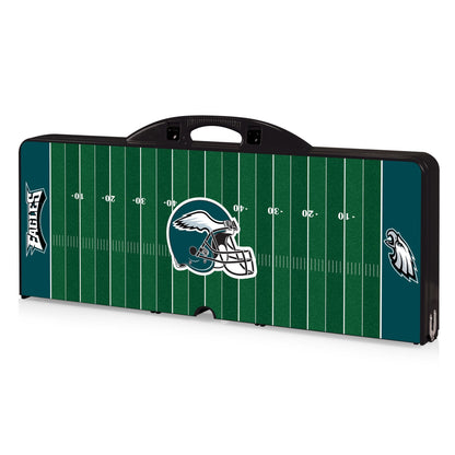 Philadelphia Eagles Portable Camping / Picnic / Tailgating Folding Table with Seats by Picnic Time