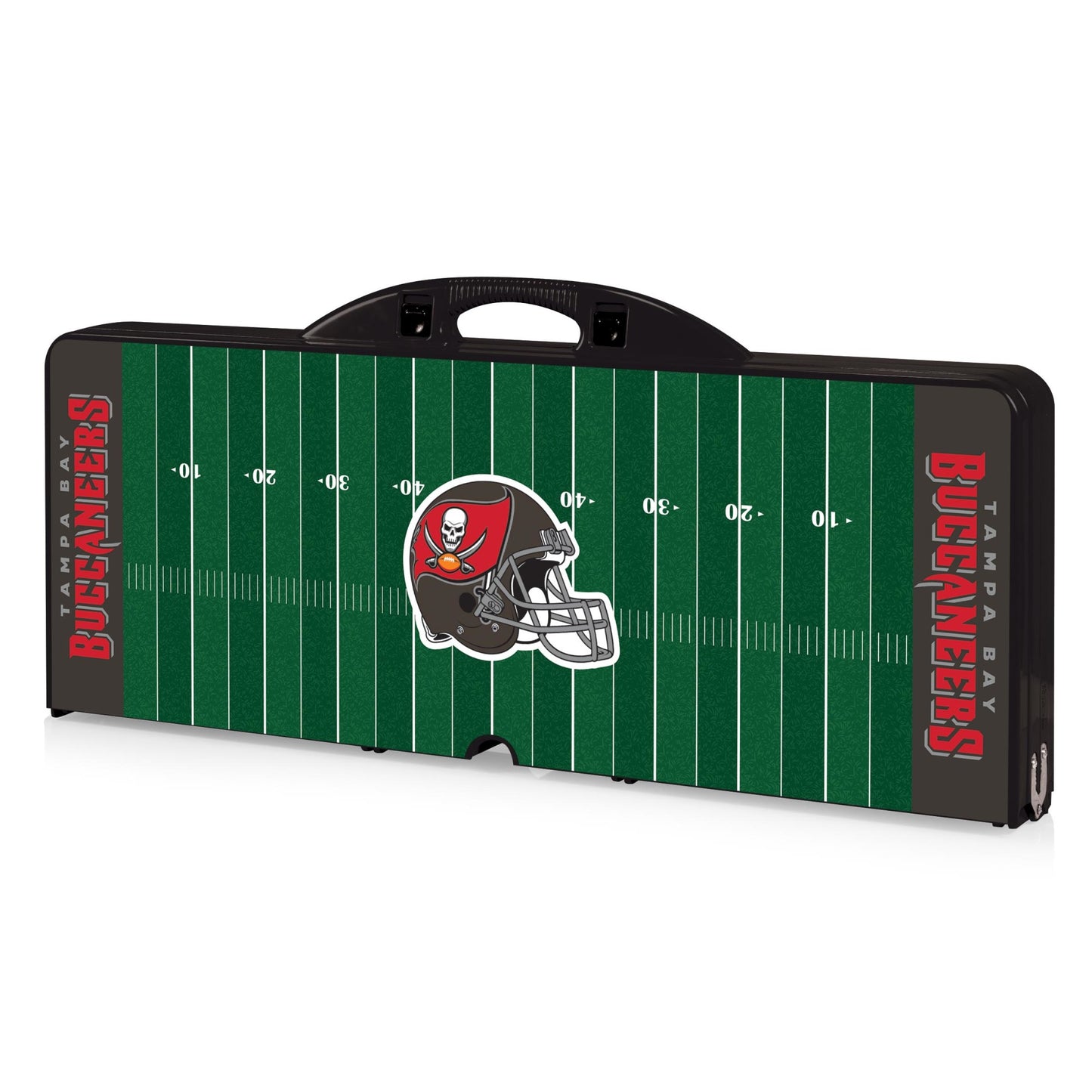 Tampa Bay Buccaneers Portable Camping / Picnic / Tailgating Folding Table with Seats by Picnic Time