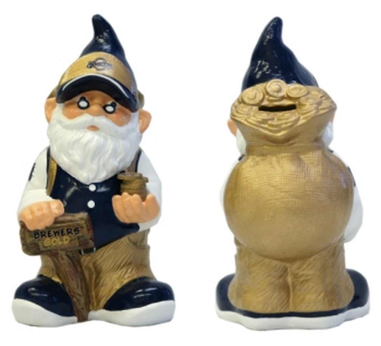 Milwaukee Brewers Garden Gnome - Coin Bank by FOCO