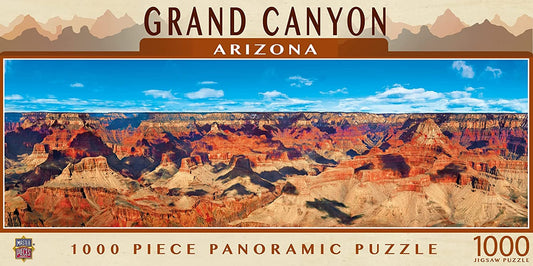 American Vista Panoramic - Grand Canyon 1000 Piece Jigsaw Puzzle by MasterPieces