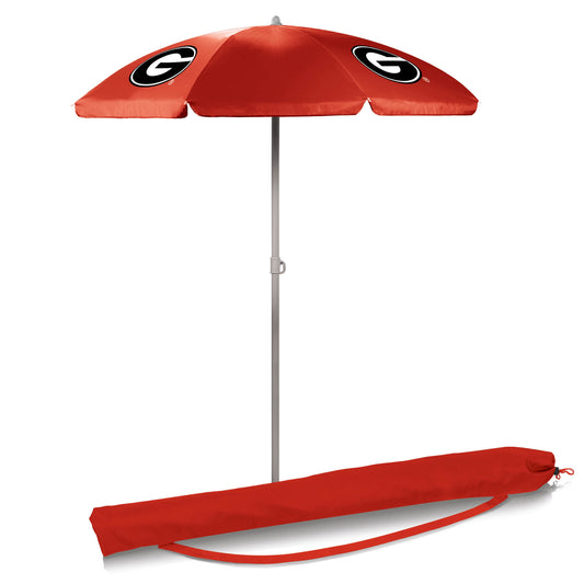 Georgia Bulldogs 5.5' Portable Beach Umbrella by Picnic Time