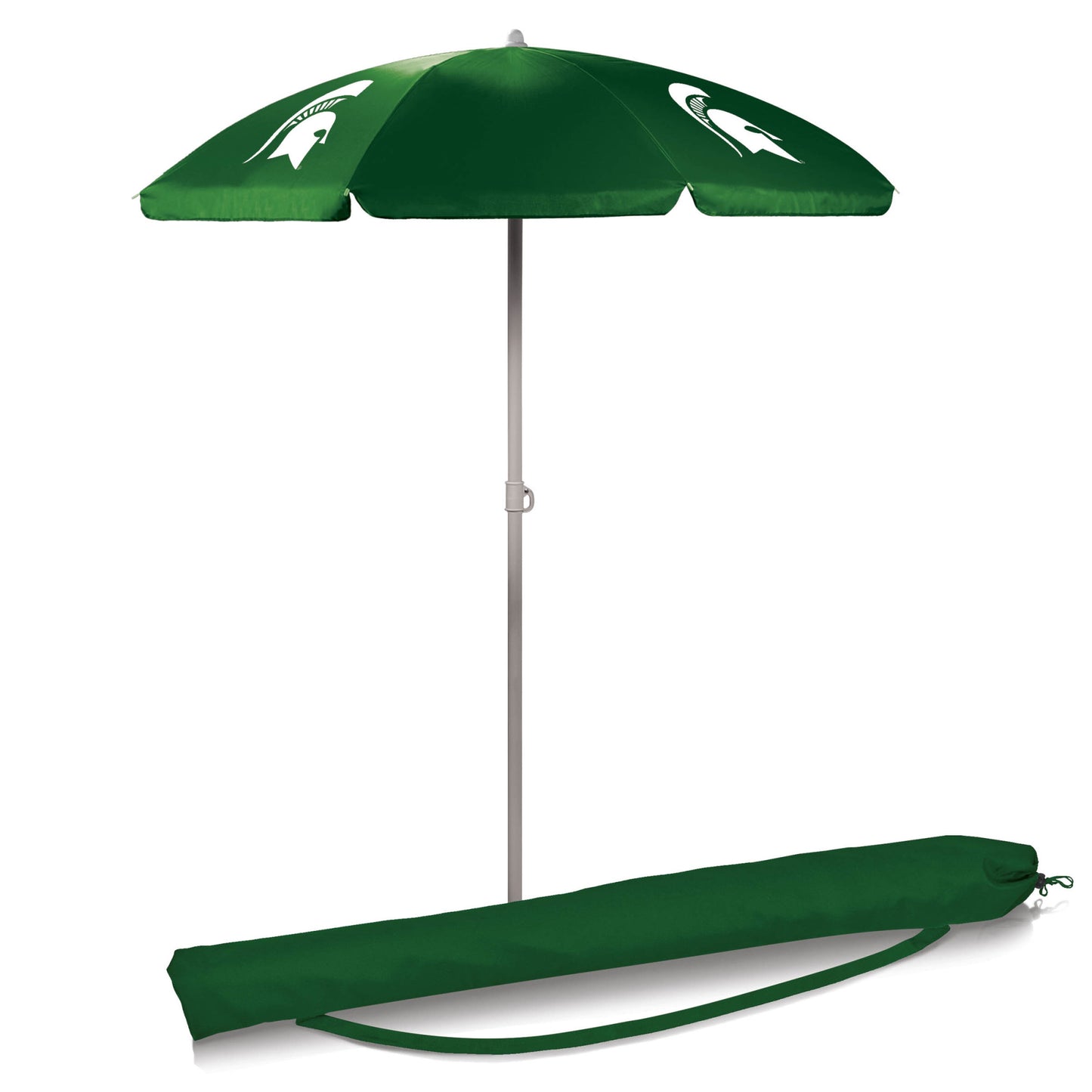 Michigan State Spartans 5.5' Portable Beach Umbrella by Picnic Time