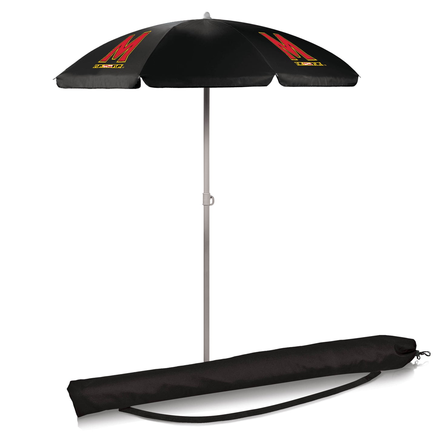 Maryland Terrapins 5.5' Portable Beach Umbrella by Picnic Time