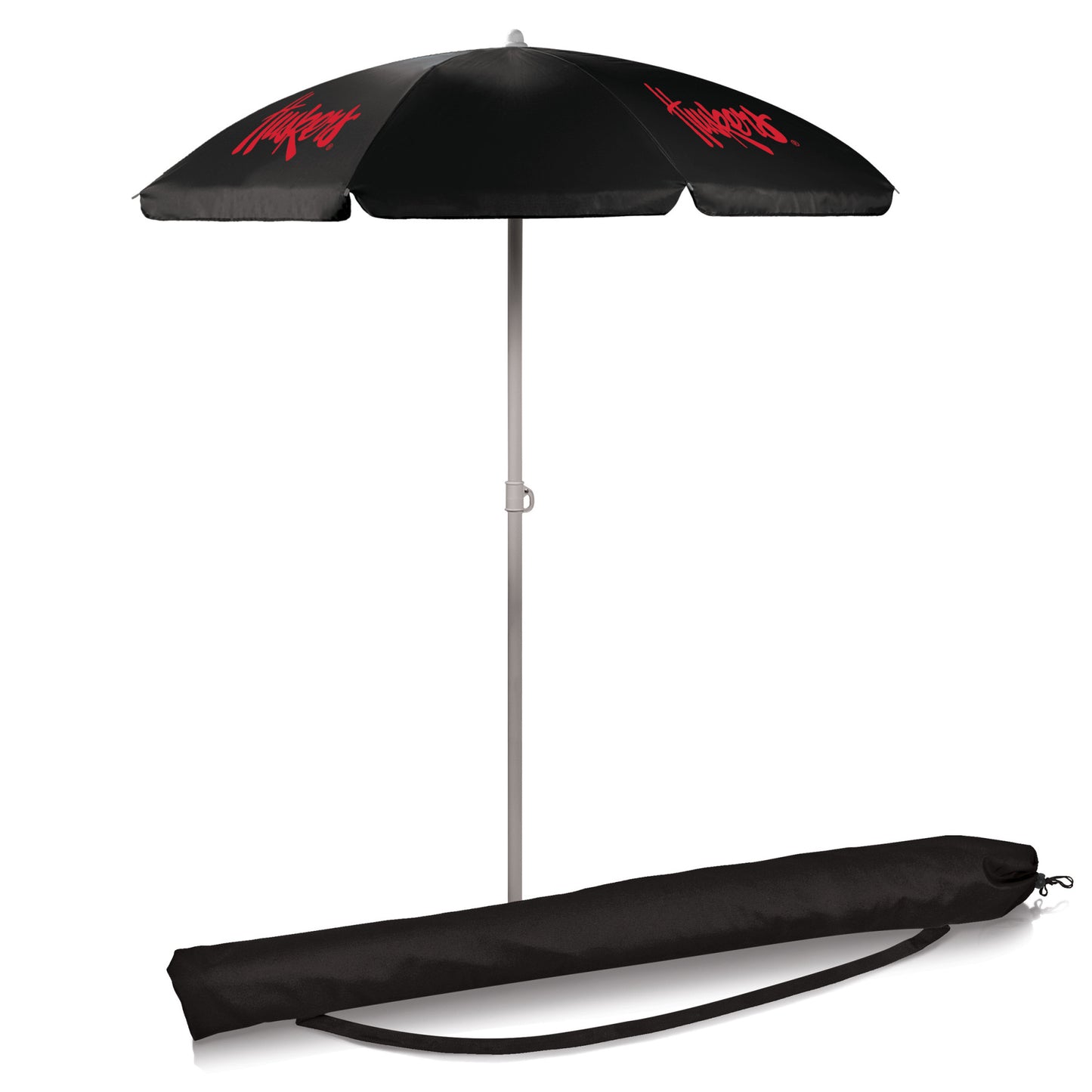 Nebraska Cornhuskers 5.5' Portable Beach Umbrella by Picnic Time
