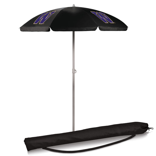 Washington Huskies 5.5' Portable Beach Umbrella by Picnic Time