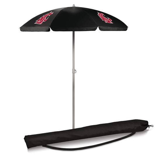 Washington State Cougars 5.5' Portable Beach Umbrella by Picnic Time