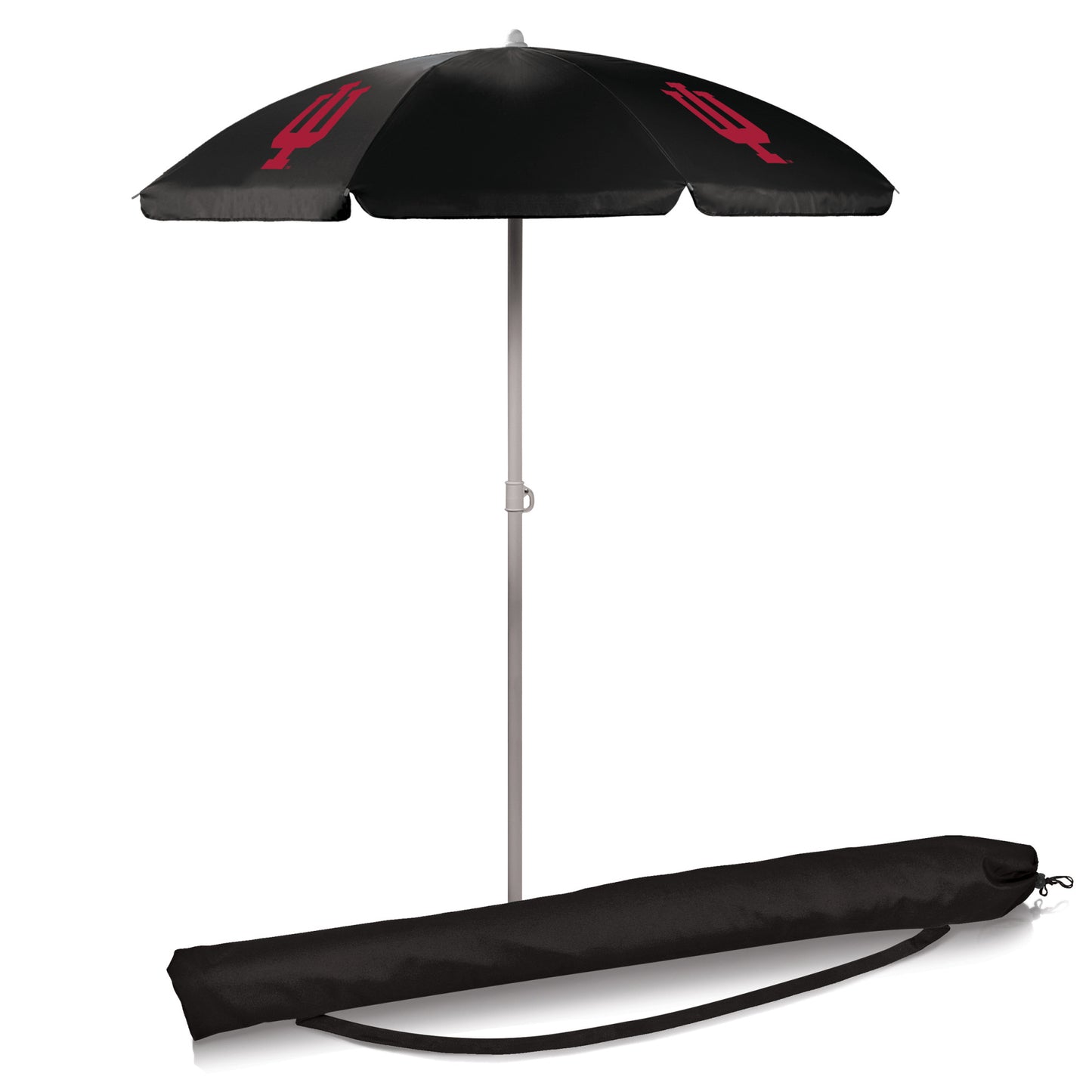 Indiana Hoosiers 5.5' Portable Beach Umbrella by Picnic Time