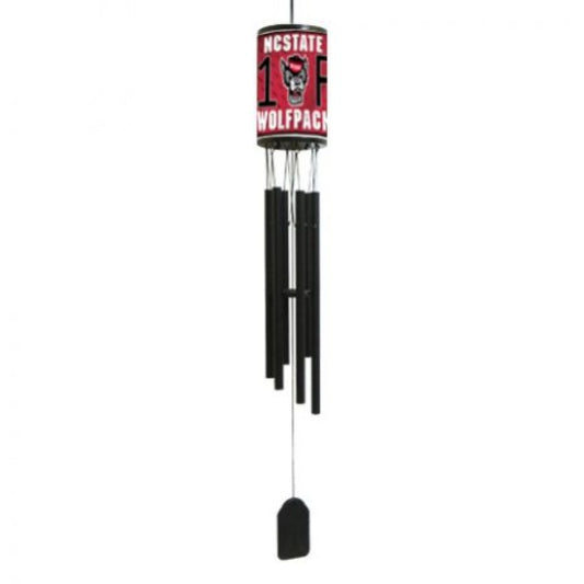 North Carolina State Wolfpack #1 Fan Wind Chime by GTEI