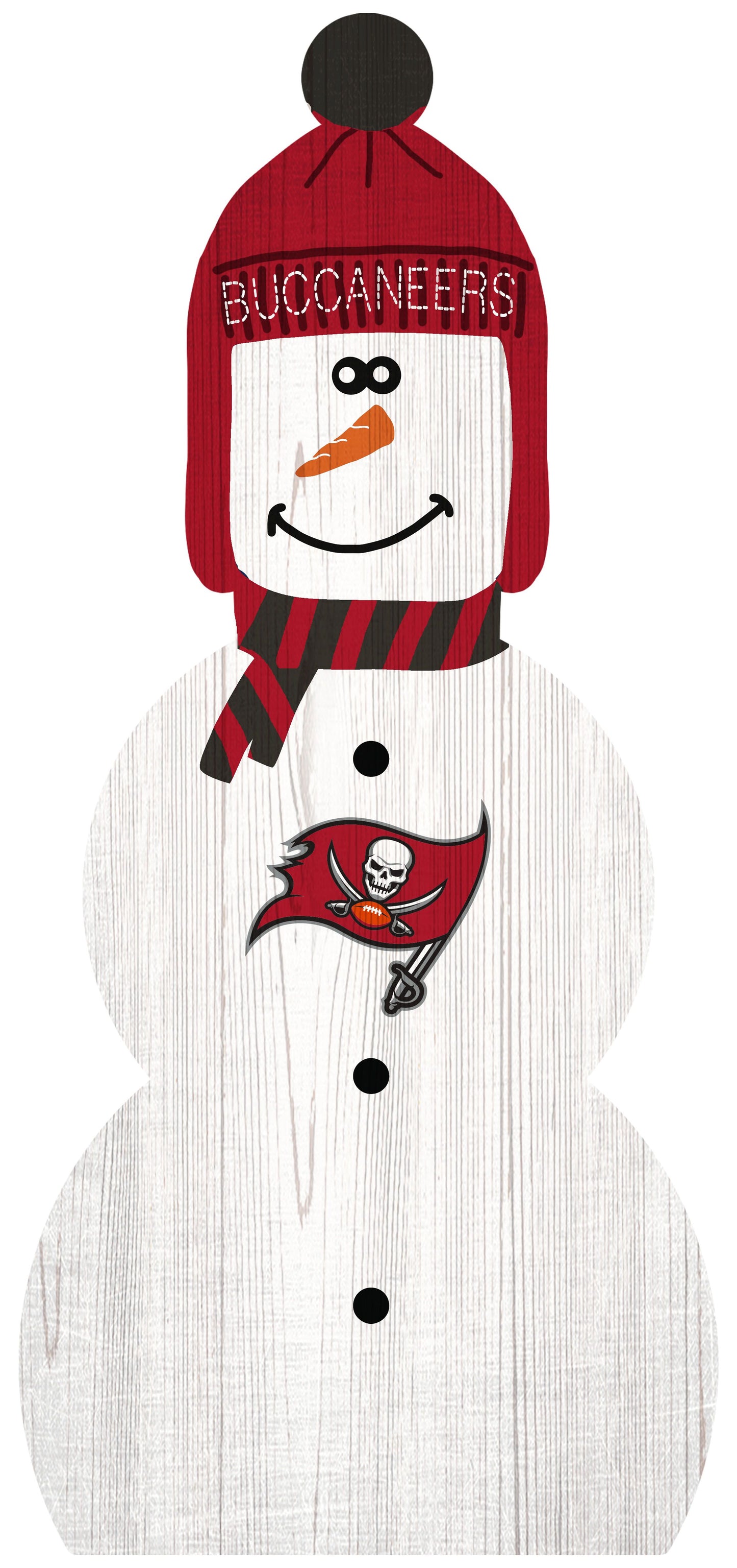 Tampa Bay Buccaneers 31" Snowman Leaner by Fan Creations