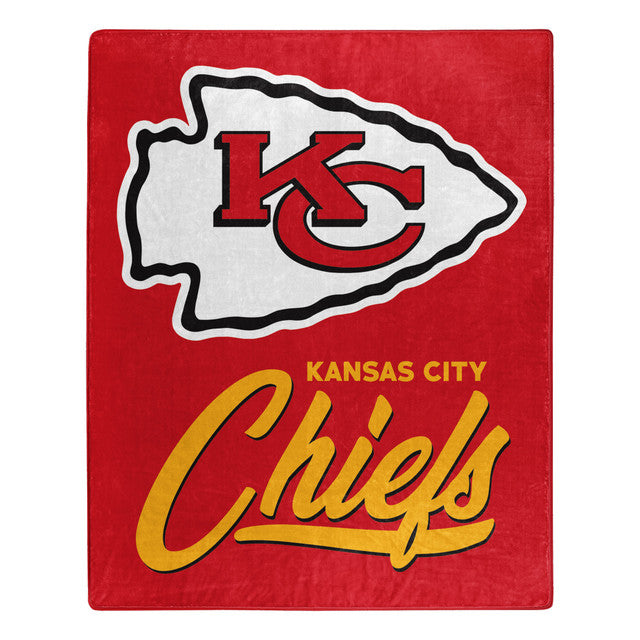 Kansas City Chiefs 50" x 60" Signature Design Raschel Blanket by Northwest