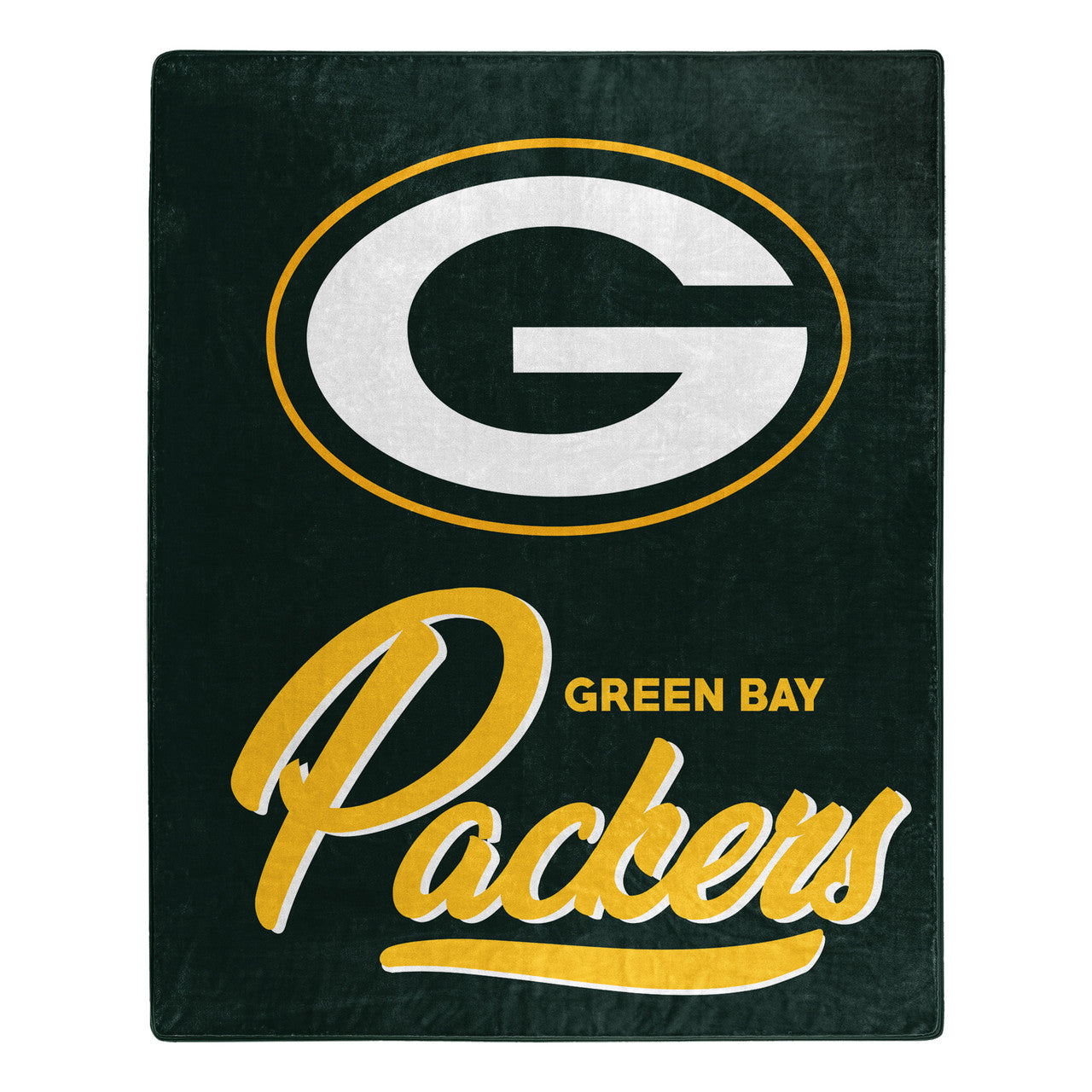 Green Bay Packers 50" x 60" Signature Design Raschel Blanket by Northwest