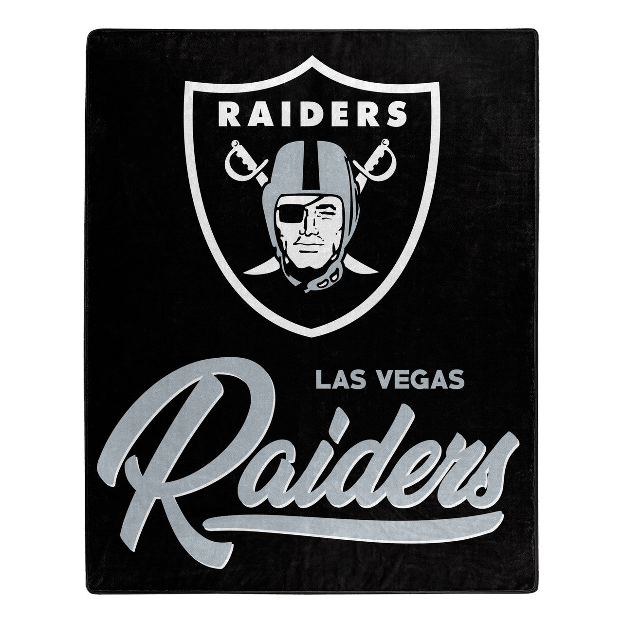 Las Vegas Raiders 50" x 60" Signature Design Raschel Blanket by Northwest