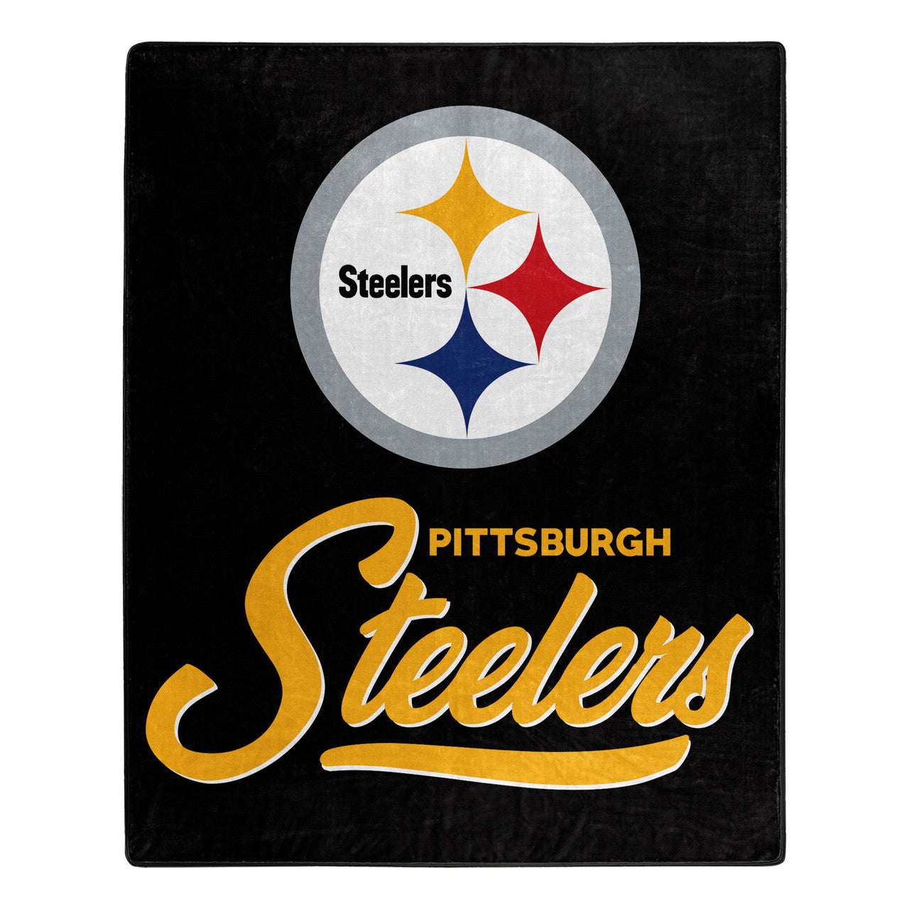 Pittsburgh Steelers 50" x 60" Signature Design Raschel Blanket by Northwest