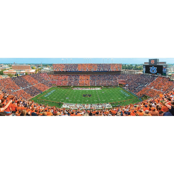 Auburn Tigers Jordan Hare Stadium 1000 Piece Panoramic Puzzle - Center View by Masterpieces