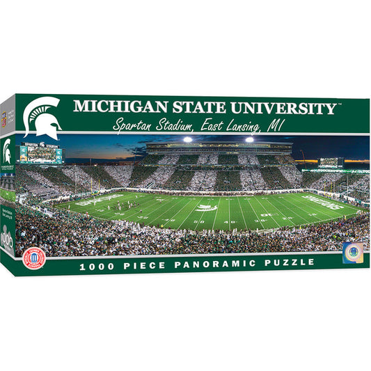 Michigan State Spartans Stadium 1000 Piece Panoramic Puzzle - Center View by Masterpieces