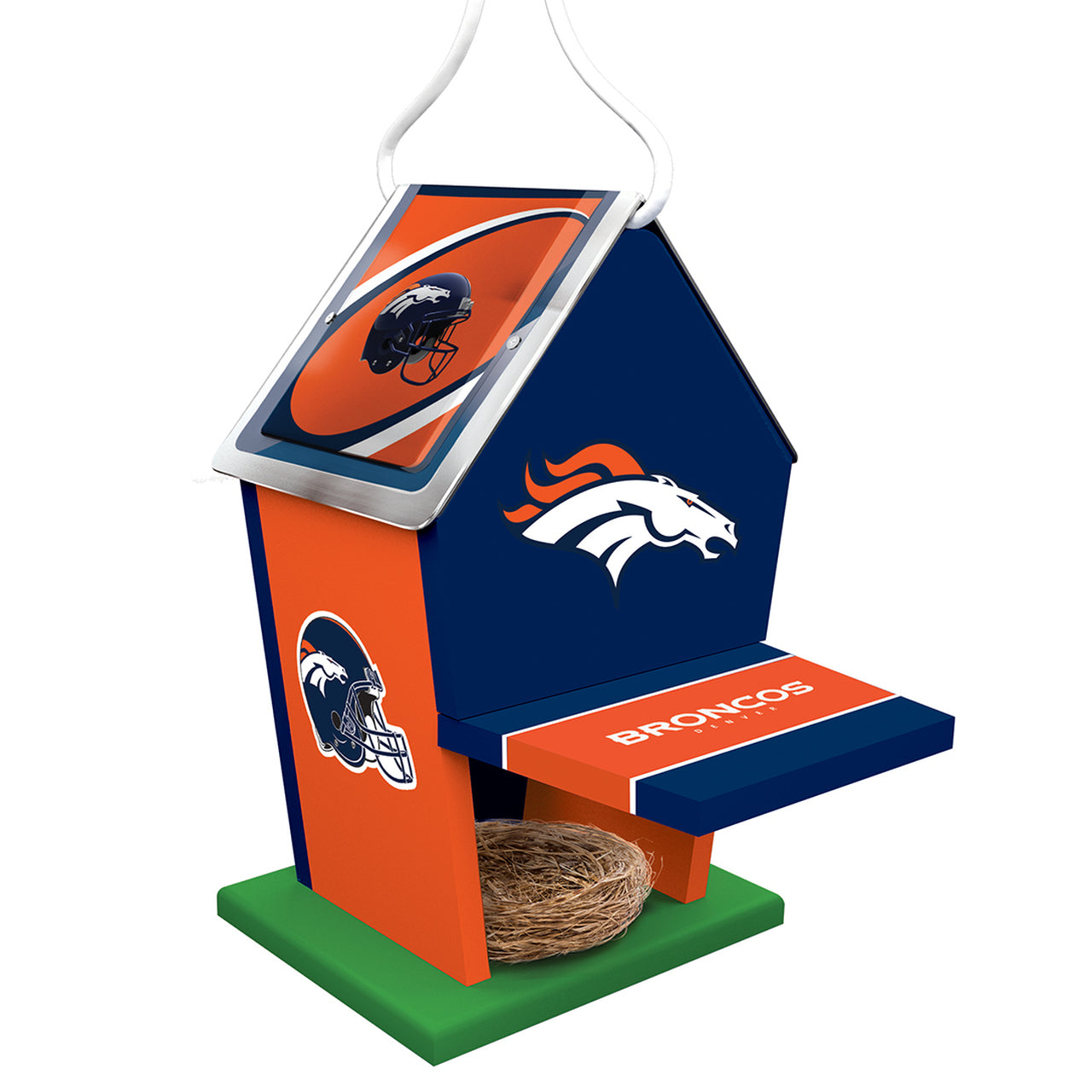 Denver Broncos Wooden Birdhouse by MasterPieces