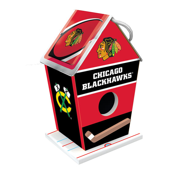 Chicago Blackhawks Wooden Birdhouse by MasterPieces